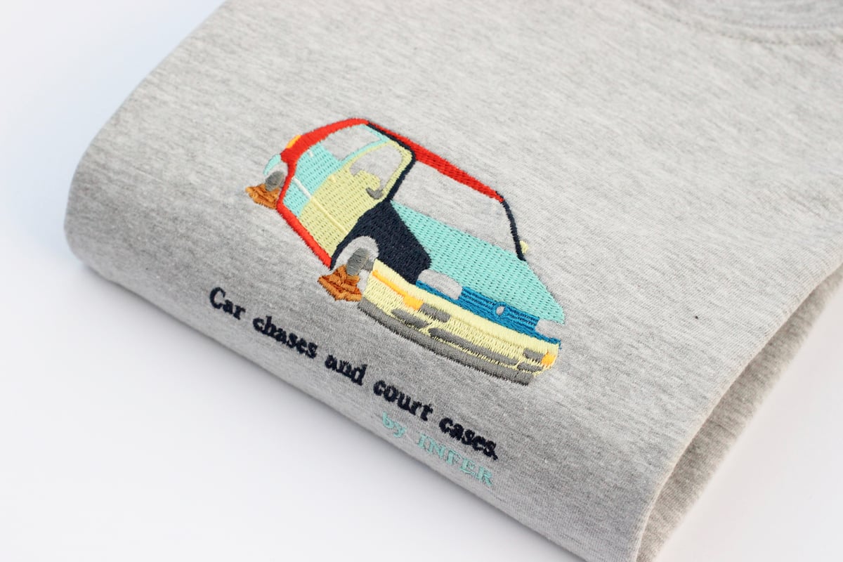 Image of 'Harlequin' T-Shirt Grey