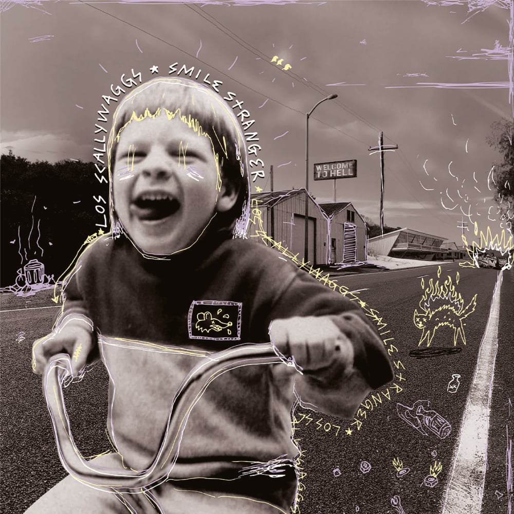 Image of 'SMILE STRANGER' 12" BLACK VINYL LP