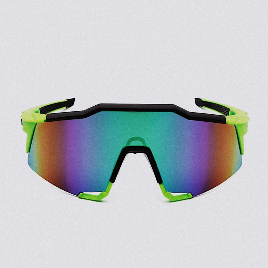 Image of CHILLER GREEN XSY SUNGLASSES