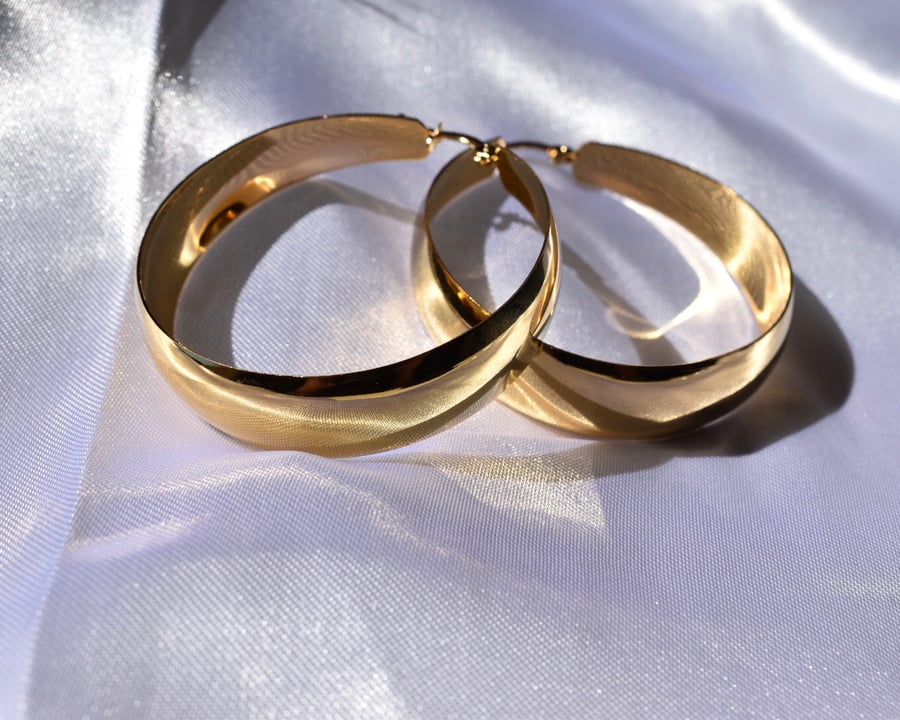 Image of Layla Gold Hoops