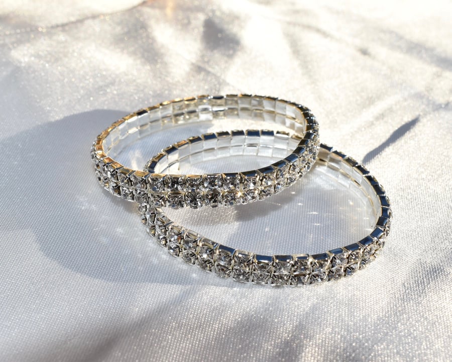 Image of Angelina Diamond Elastic Bracelet