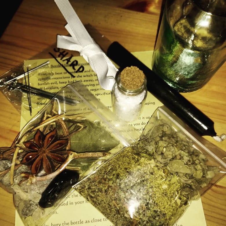 Image of Witch Bottle Kit for Home Protection