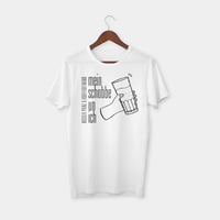 MEIN SCHOBBE UN ICH T-SHIRT - weiß