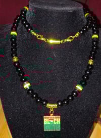 Image 2 of Juneteenth Black King Necklace & Bracelet Set
