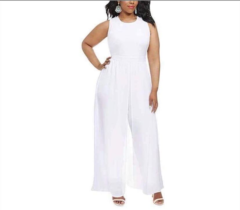 jumpsuit white formal