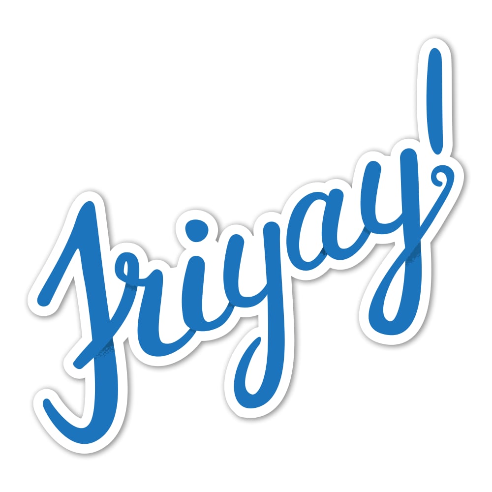 Image of Friyay! sticker