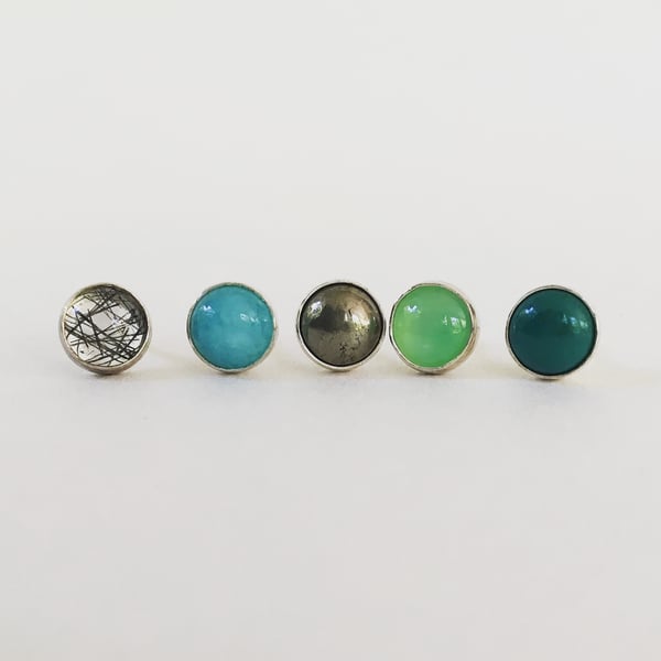 Image of Stone Studs (Pyrite only)
