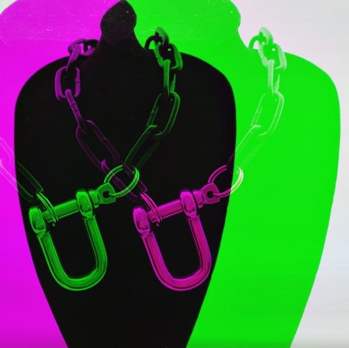 Image of Black Japanned Steel Chain (D-SHACKLE EDITION)