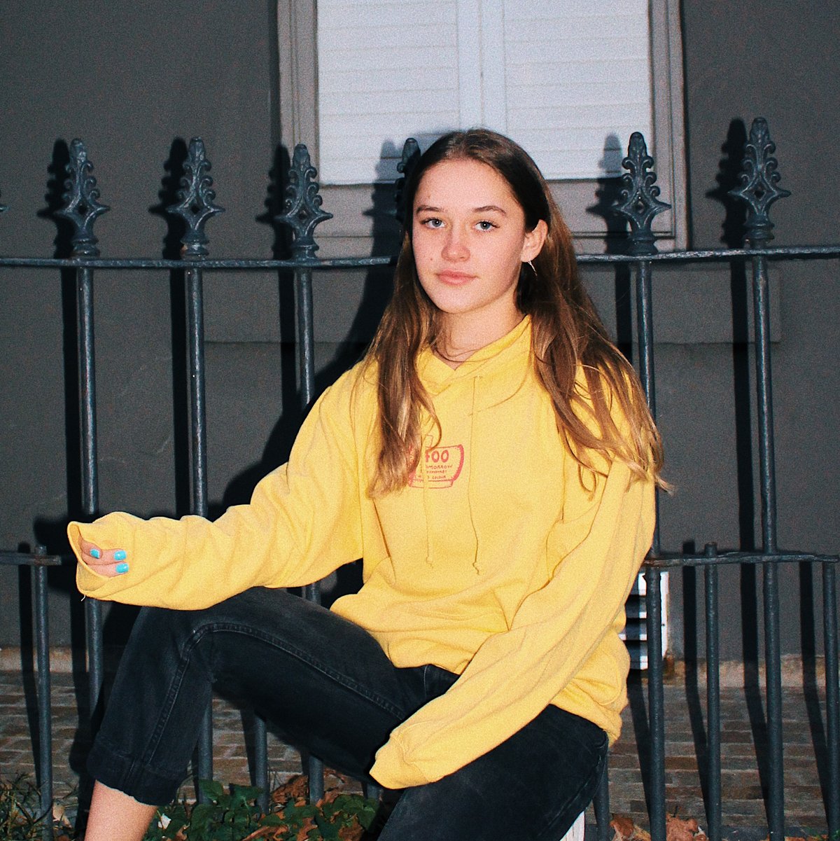 Image of Analogue Hoodie Lemon