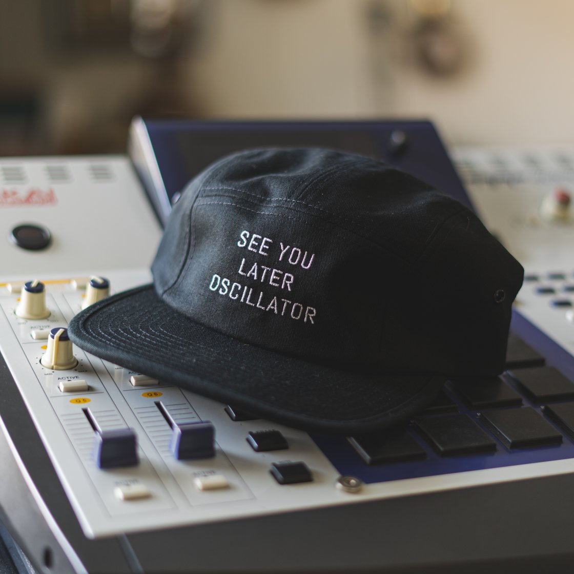 Image of See You Later Oscillator - 5 Panel Hat