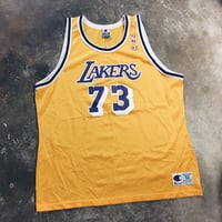 Image 1 of Original 90’s Champion Dennis Rodman Champion Jersey.