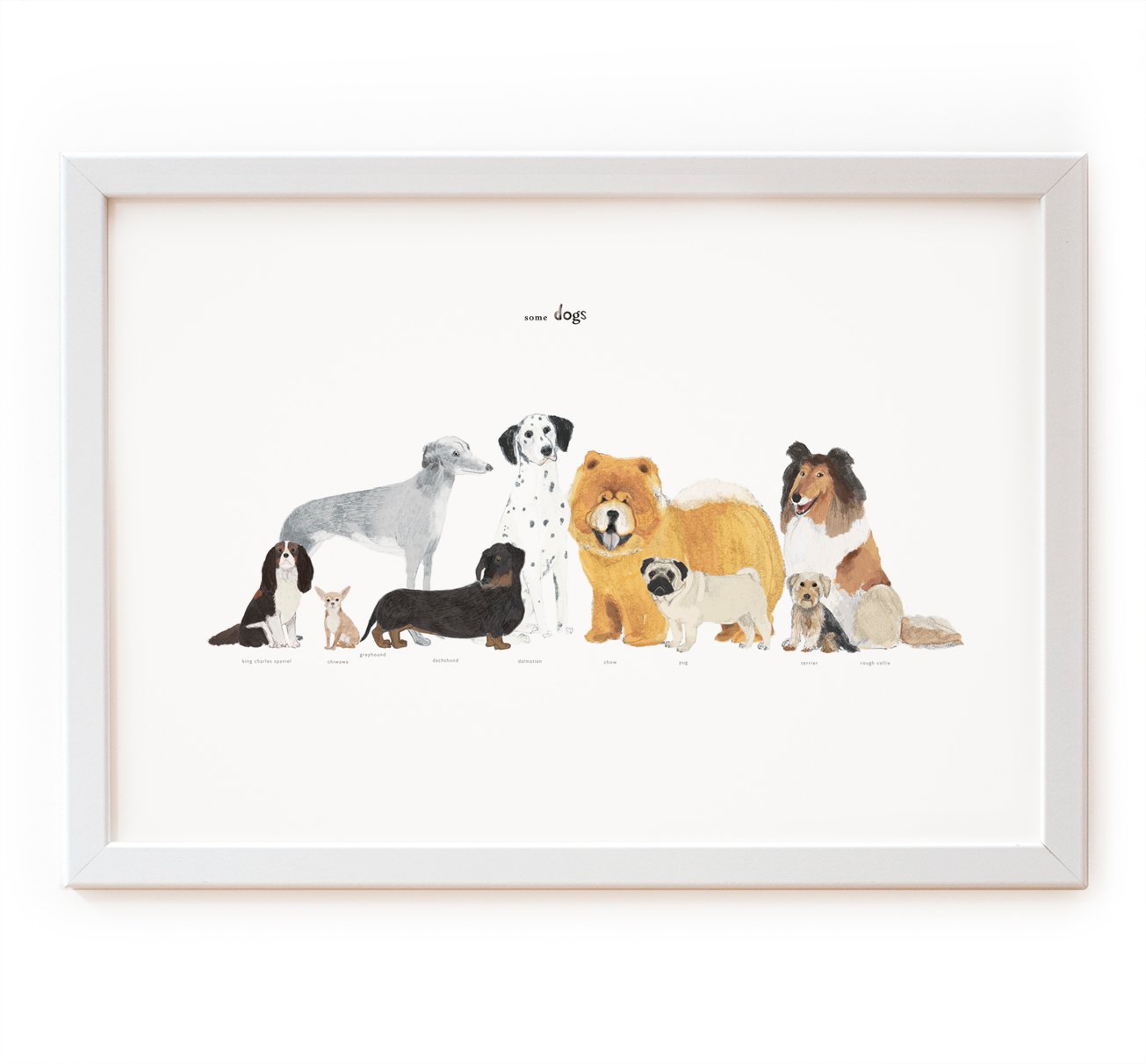 Image of Some Dogs Print