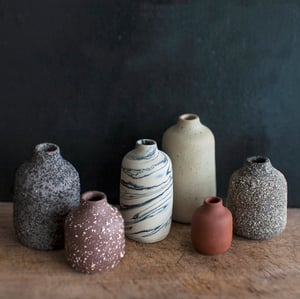 Image of Set of 6 small VIIE&nbsp;VASES