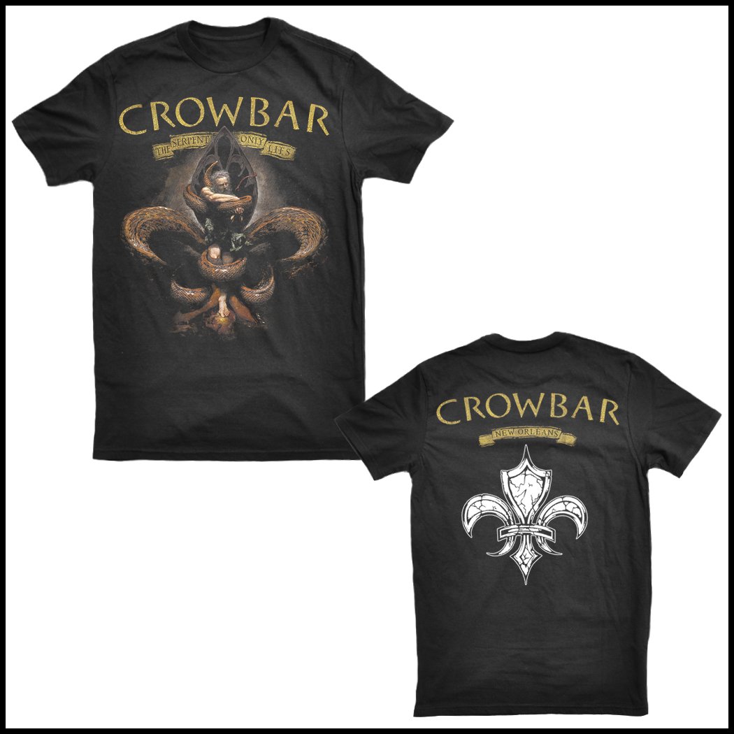 crowbar band t shirt