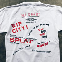 Image 2 of Original 1991 Bill Schonely Rip City Tee.