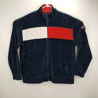 Tommy Hilfiger 90’s Big Flag Velvet Track Jacket