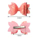 Image of 3.4 Inch Triple Layer Scallop Clip- 14 color choices 