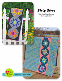 Image 1 of Strip Stars PDF pattern
