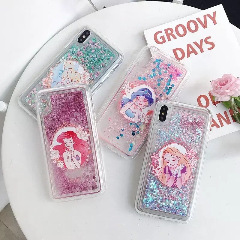 Liquid glitter iphone case Clearance