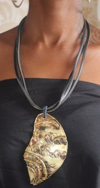 Image 1 of Brass shell necklace