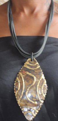 Image 2 of Brass shell necklace