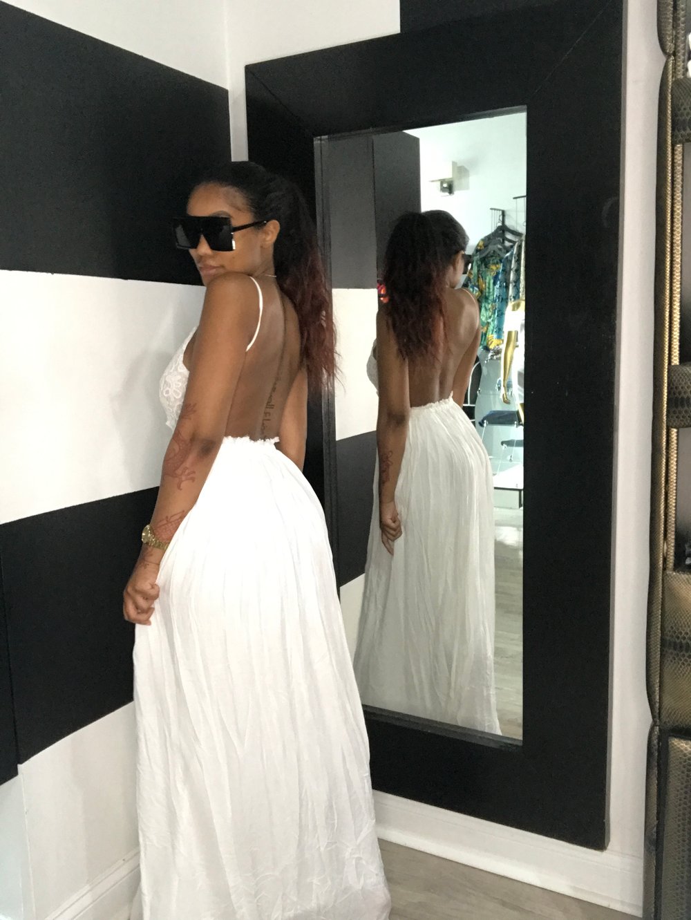 Image of Heaven sent sling back dress