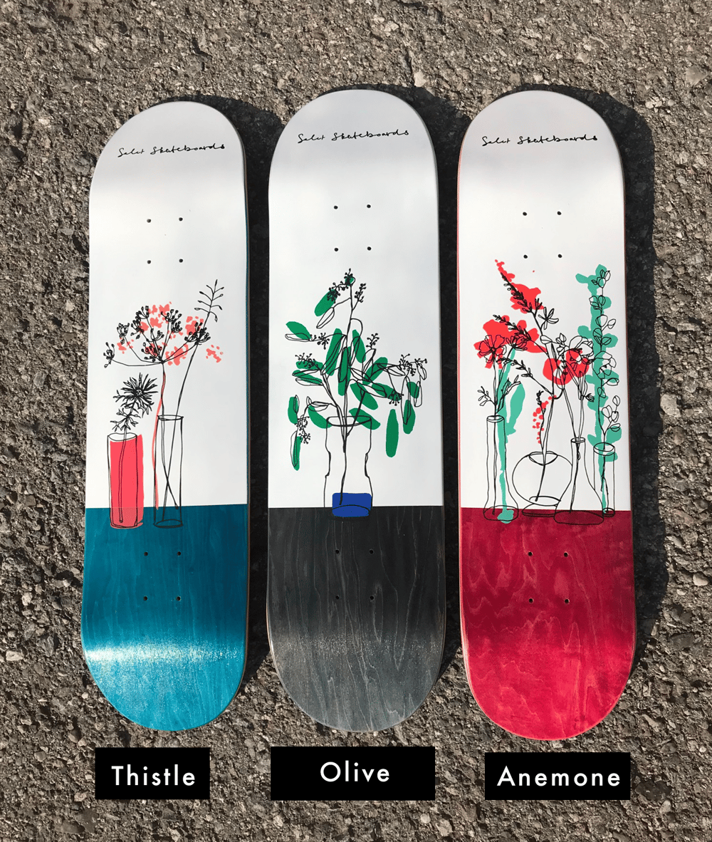 Image of Artist Series Steffi Bauer x Salut Sakteboards 