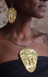 Large masked choker and earring sets 1