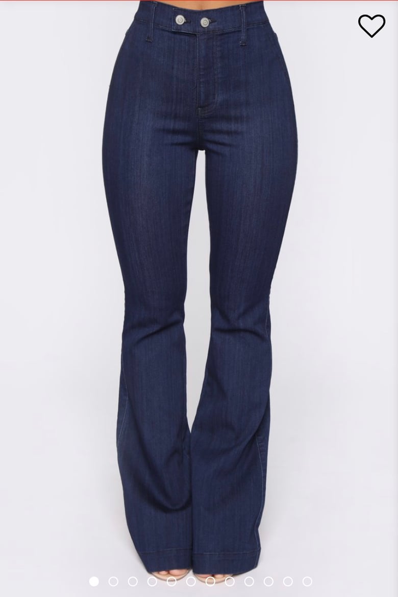 Image of Flare stretch jeans 