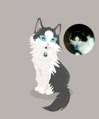Image 3 of Pet custom portrait