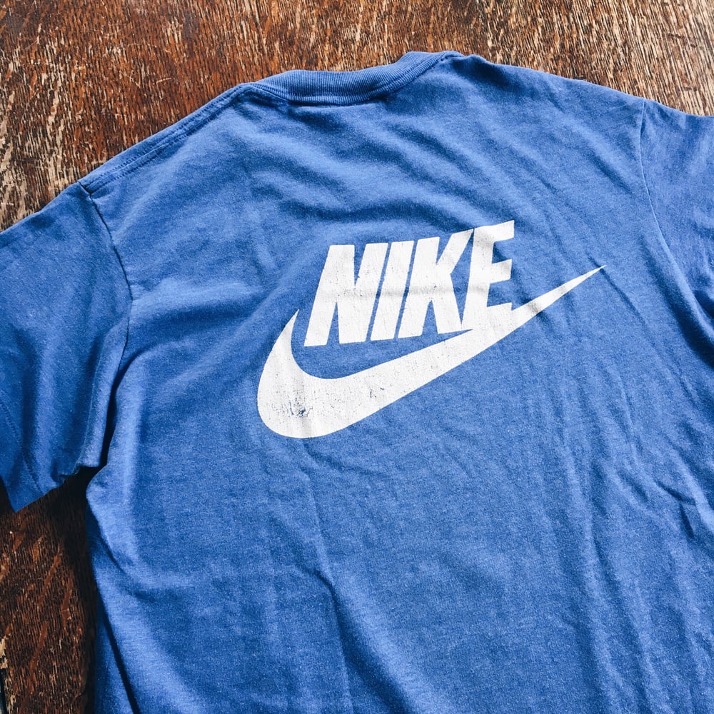 Image of Original 80’s Blue Tag Nike LPI Invitational Tee.