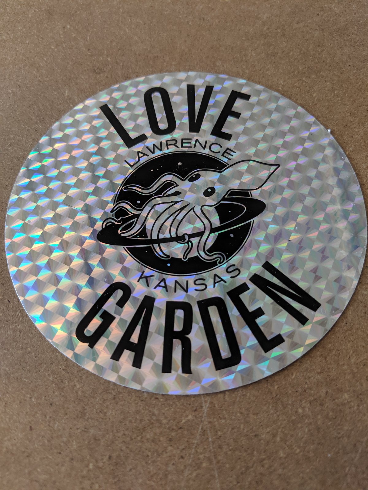 Image of Reflective Logo Sticker
