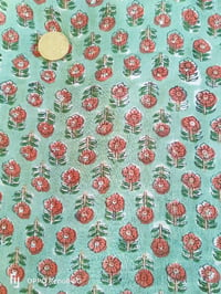 Image 3 of Namasté fabric coquelicots