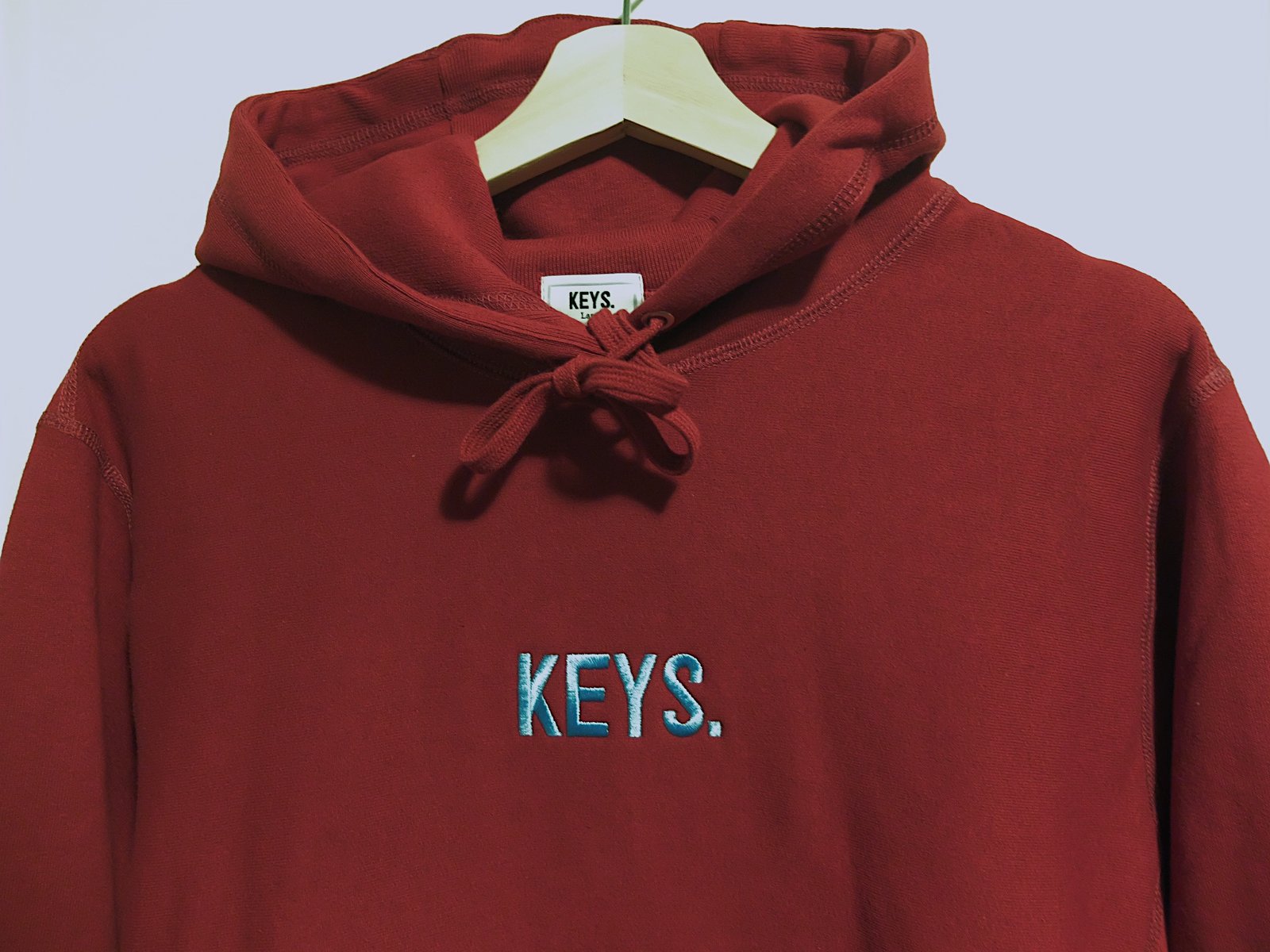 red keys hoodie