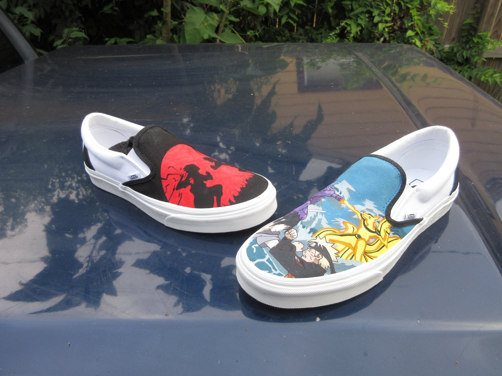 naruto slip on vans