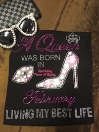 Image 1 of "Sparkling" A Queen.....Living My Best Life