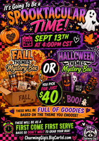September Spooktacular Box 📦 Show 