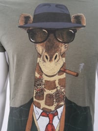 Image 2 of Mafiozo Giraffe mens t shirt