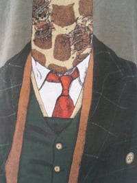 Image 3 of Mafiozo Giraffe mens t shirt