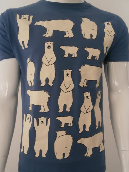 Image of Dancing polar bears mens t shirt
