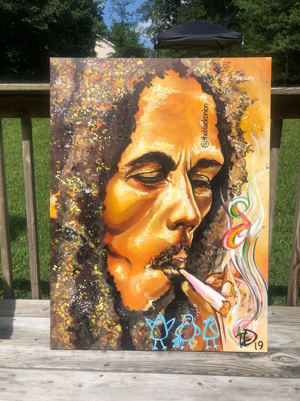 Image of MARLEY (canvas print)