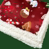 Image 3 of Bashful Bunnies Super Fluffy Blanket