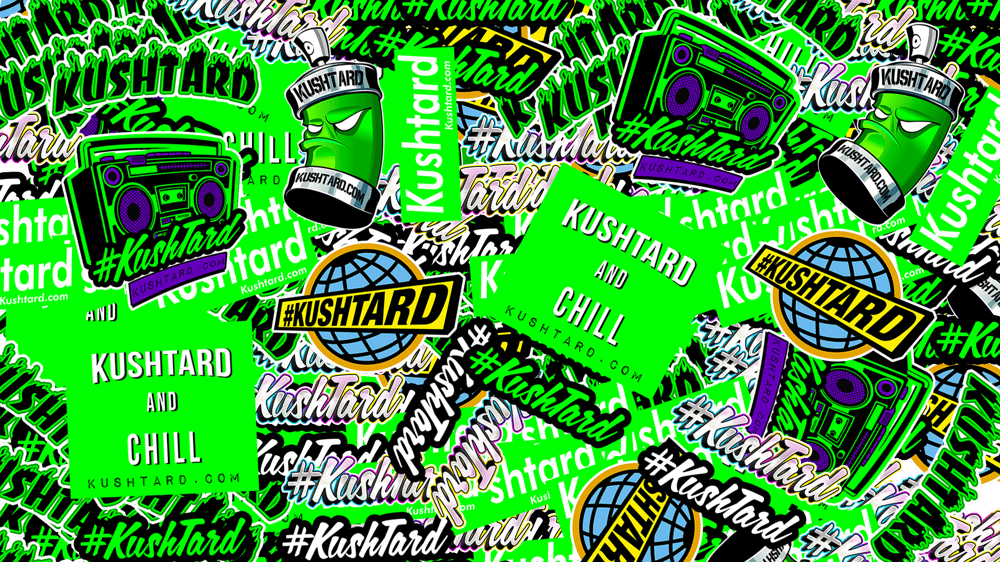 Image of Kushtard Stickers
