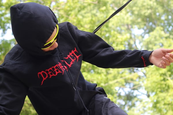 Image of DEEPSLIT HOODIE VERY RARE AND LIMITED
