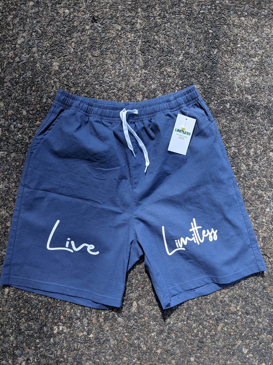 Image of Live Limitless Beach shorts - Blue