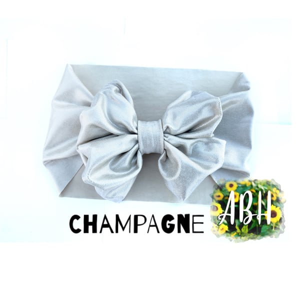 Image of Champagne Bow 