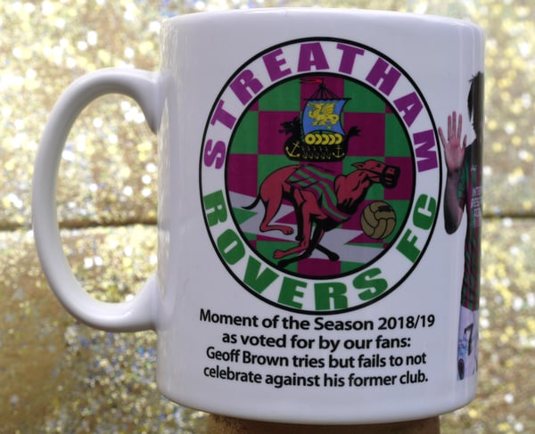 Image of Streatham Rovers FC Geoff Brown Mug