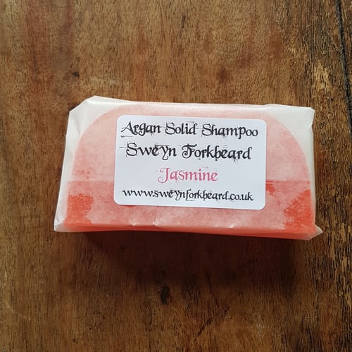 Image of Jasmine Solid Shampoo with Argan Oil 100% Organic (Pack of 2)