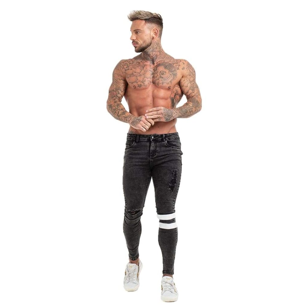 acid black jeans