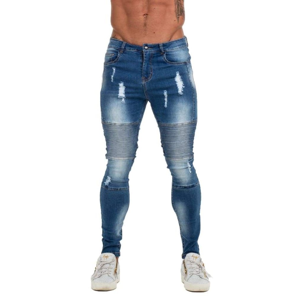 Image of Bourbon Biker Jeans
